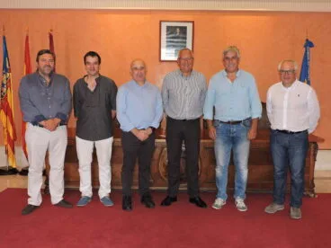 representantes de la asociacion fra roger de menorca