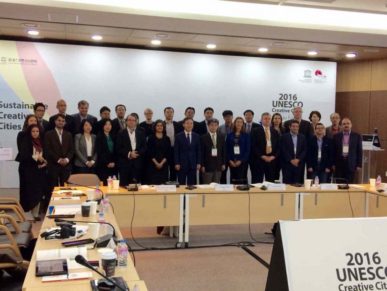 Reunión de las Ciudades Creativas de la UNESCO en Corea