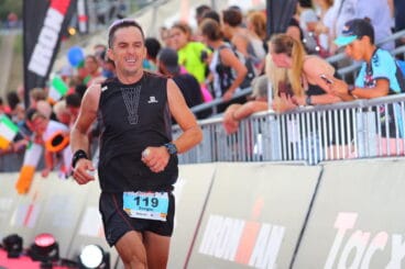 Sergio Alberola en el segmento de carrera a píe