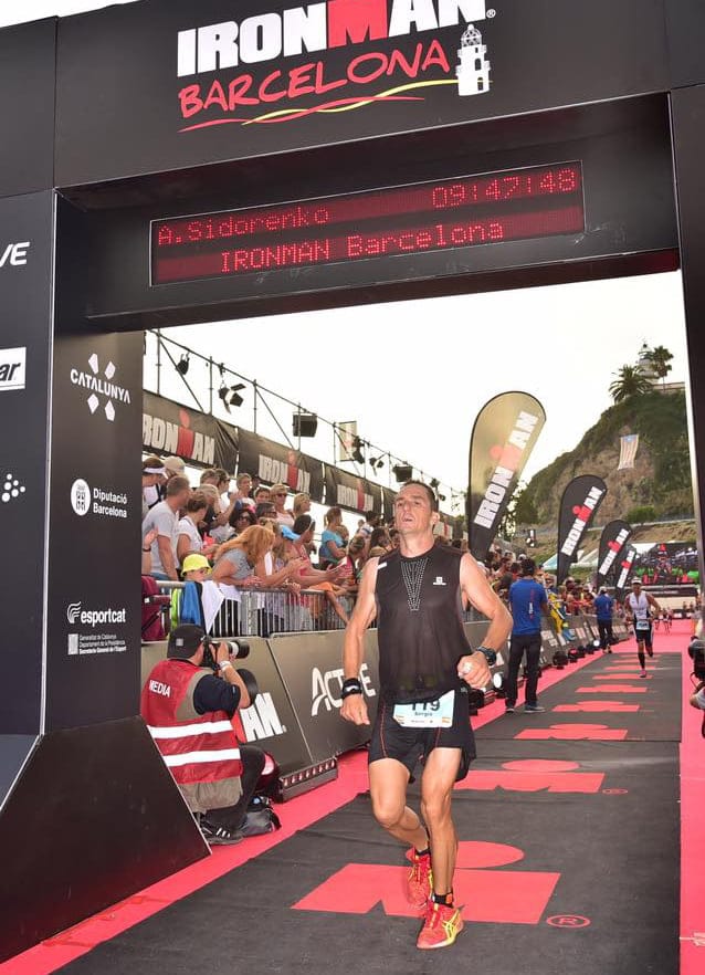 Sergio Alberola entrando en meta