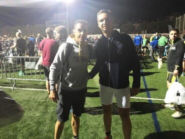 Sergio Alberola junto a Luis Hortigüela