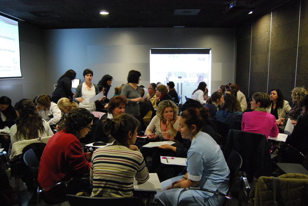 Taller alimentacion saludable profesionales del Hospital de Dénia