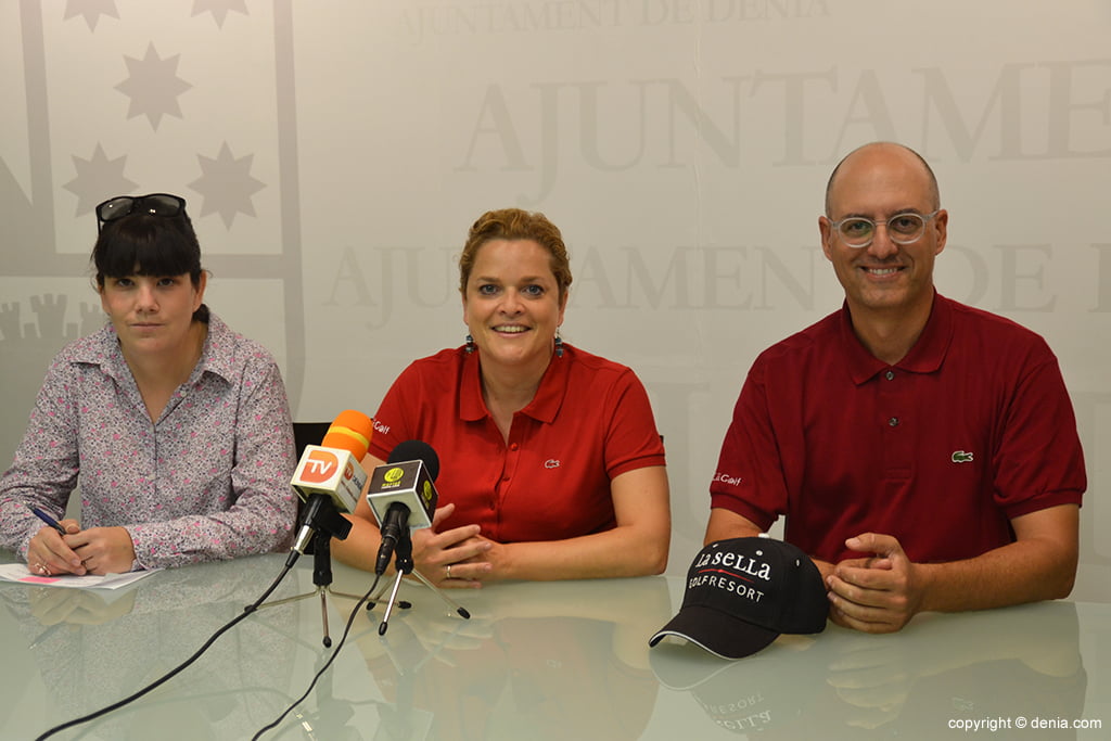 Tamarit, Bañó y Ferrer presentado la escuela de Golf