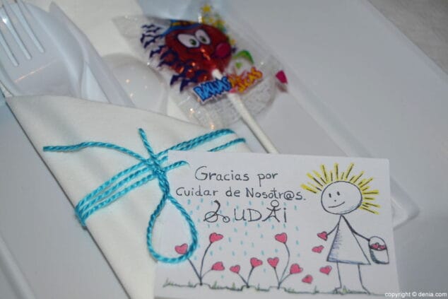 02 cena benefica ludai 2016 detalle para los invitados