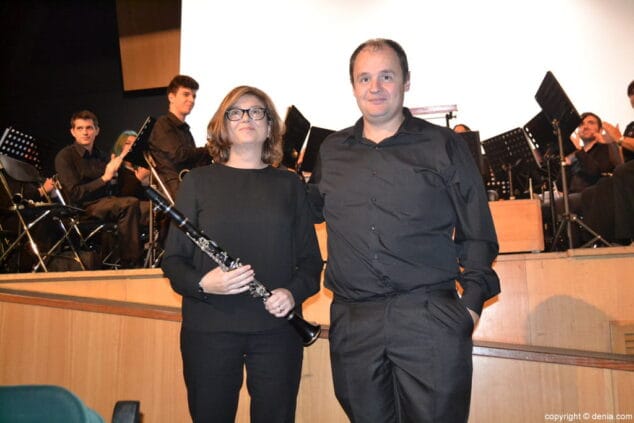 02 concierto de santa cecilia de la banda de denia apadrinamiento de begona leon