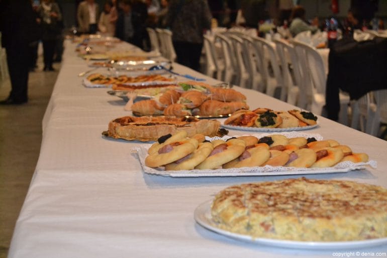 Cena Benéfica Ludai 2016 - Comida
