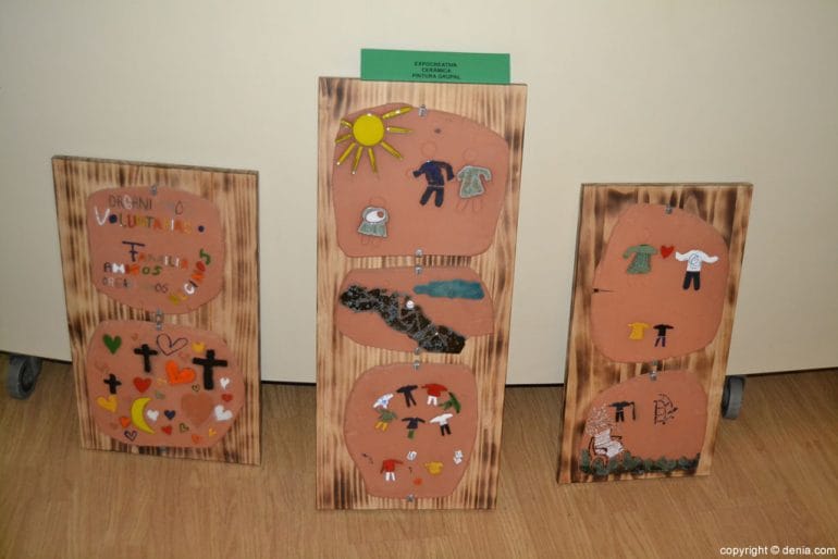 Presentación campaña sensibilización Aprosdeco - Exposición de trabajos