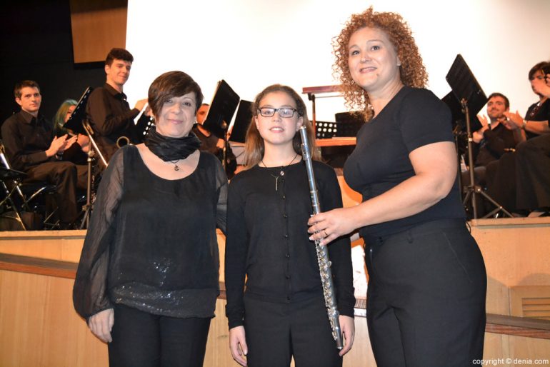 Concierto de Santa Cecilia de la Banda de Dénia - Apadrinamiento de Claudia Vives