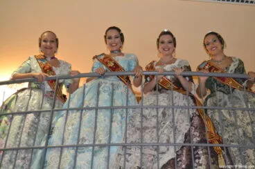 Presentación París Pedrera 2017 – Corte de honor de la fallera mayor de Dénia