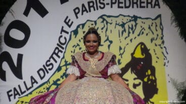 Presentación París Pedrera 2017 – Fallera Mayor