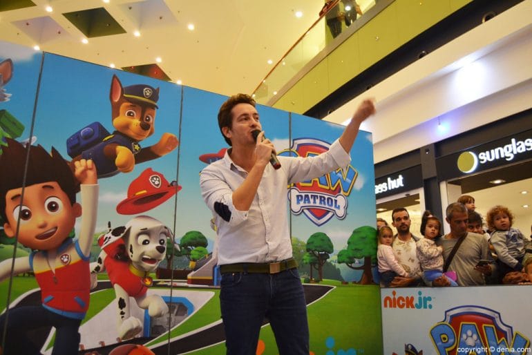 Visita de la Patrulla Canina al Centro Comercial Portal de la Marina - Sergio Dénia