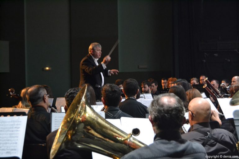 Concierto de Santa Cecilia de la Banda de Dénia - Director Frank de Vuyst
