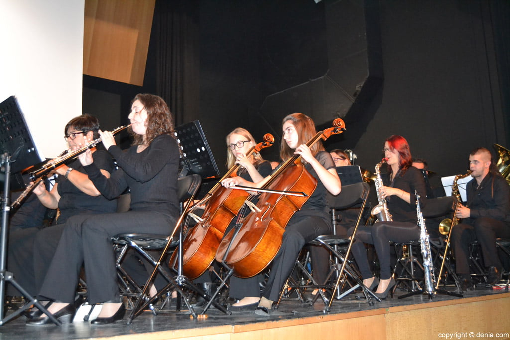 Concierto de Santa Cecilia de la Banda de Dénia – músicos
