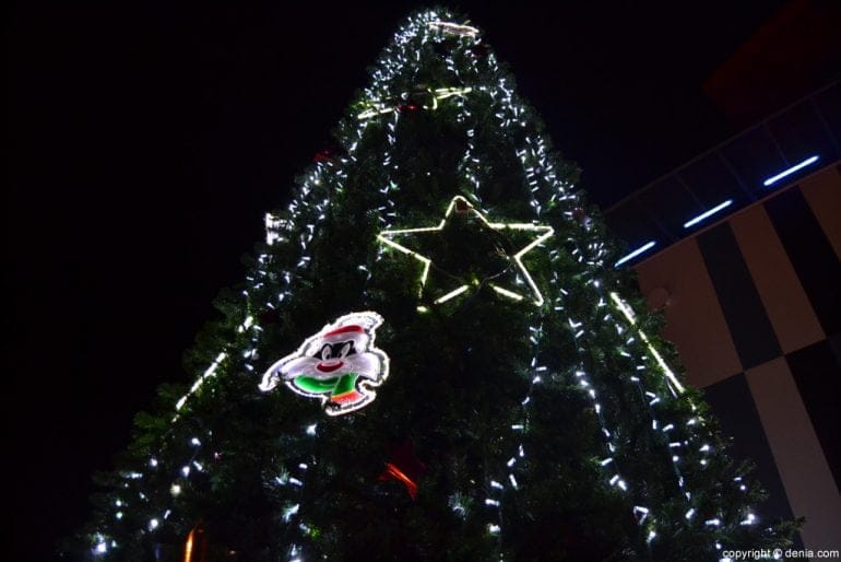 Iluminación Navideña en Portal de la Marina - Árbol de navidad