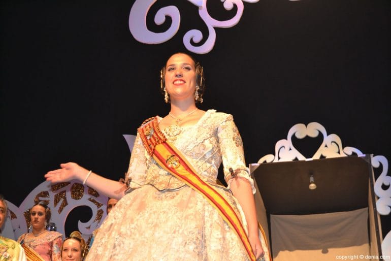 Presentación falla Oeste 2017 - Fallera Mayor de Dénia