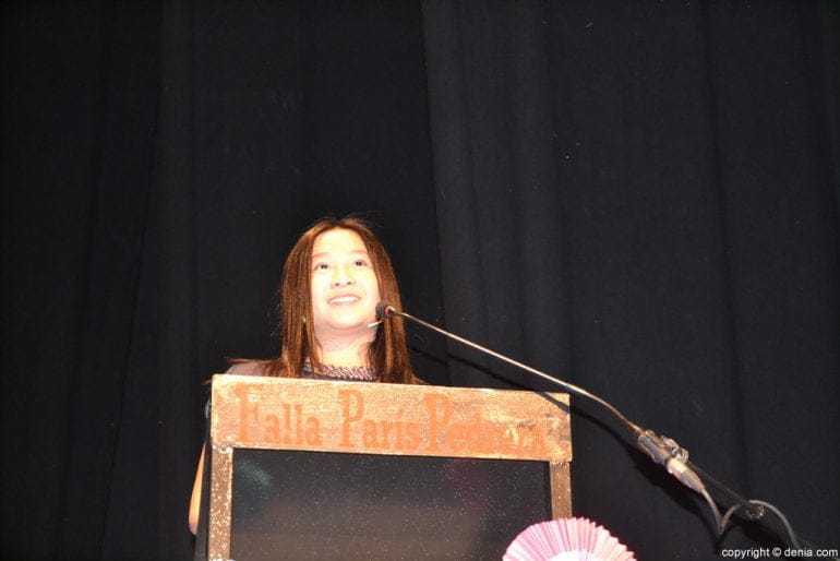 Presentación infantil París Pedrera 2017 - Presentadora
