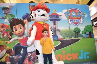 Visita de la Patrulla Canina al Centro Comercial Portal de la Marina – Fan de la Patrulla