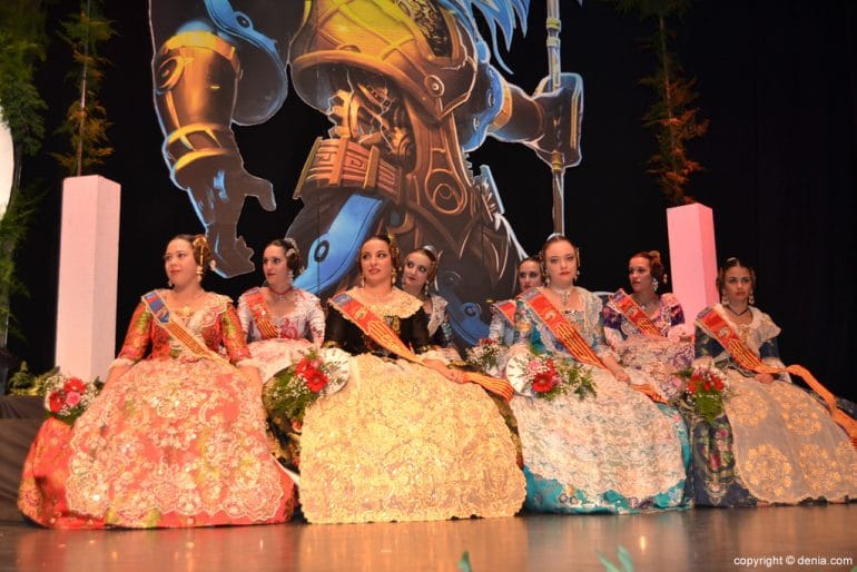 Presentación París Pedrera 2017 - Corte de honor