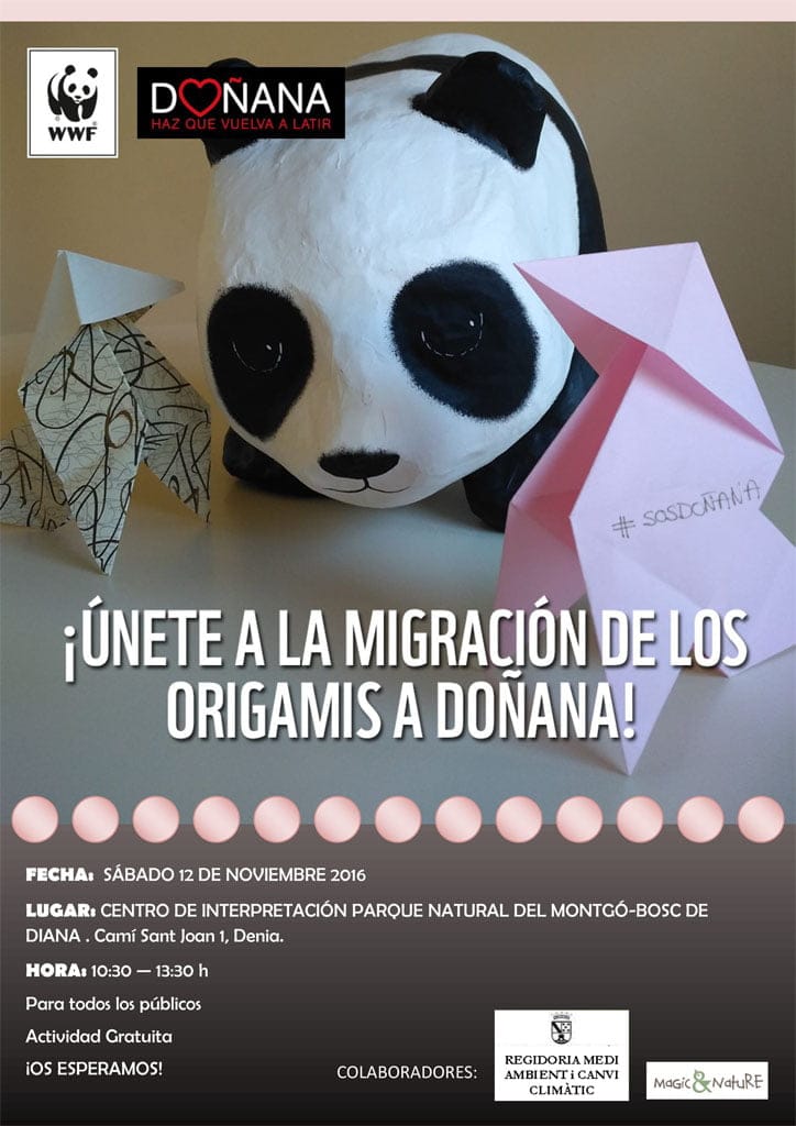 Actividad de apoyo al Parque Doñana en Dénia