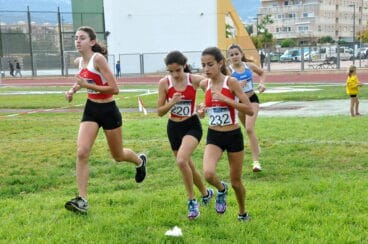 Atletas durante una de las carreras