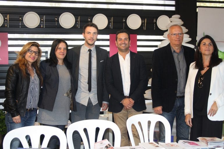 Autoridades comarcales en la Fira Marina Alta