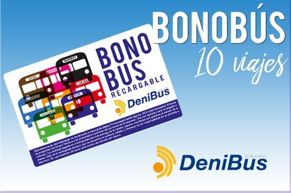 Bonobús 10 viajes Denibus