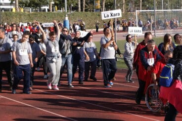 desfile de aprosdeco en las jornadas deportivas upapsa