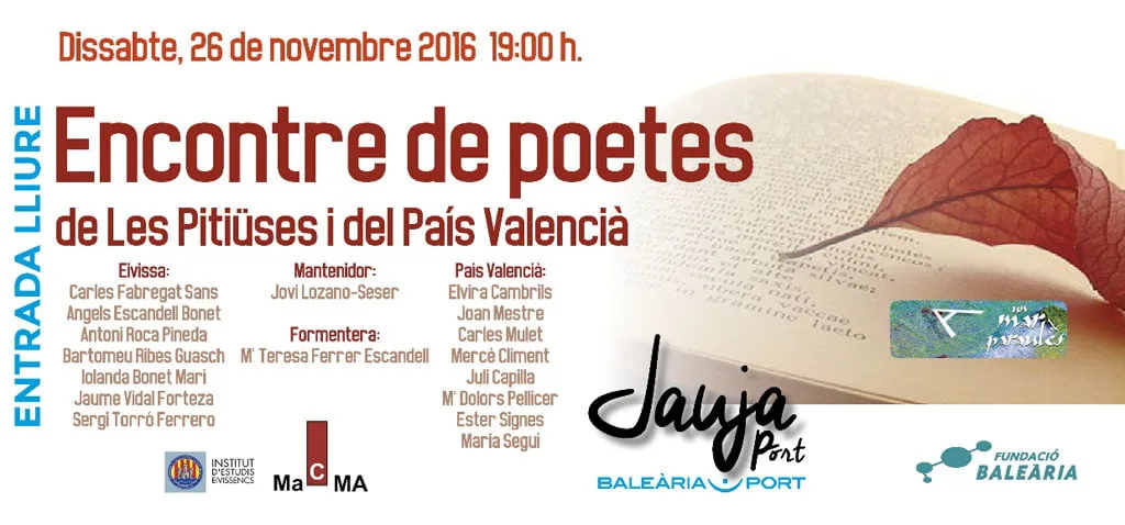 Encuentro de poetas en Dénia