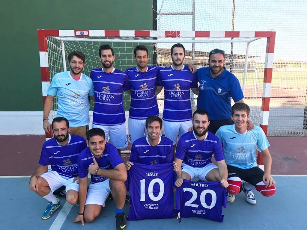 La lluvia obligó a la suspensión de varios partidos de la liga comarcal de Acydma 1 Equipo Dorian Gray