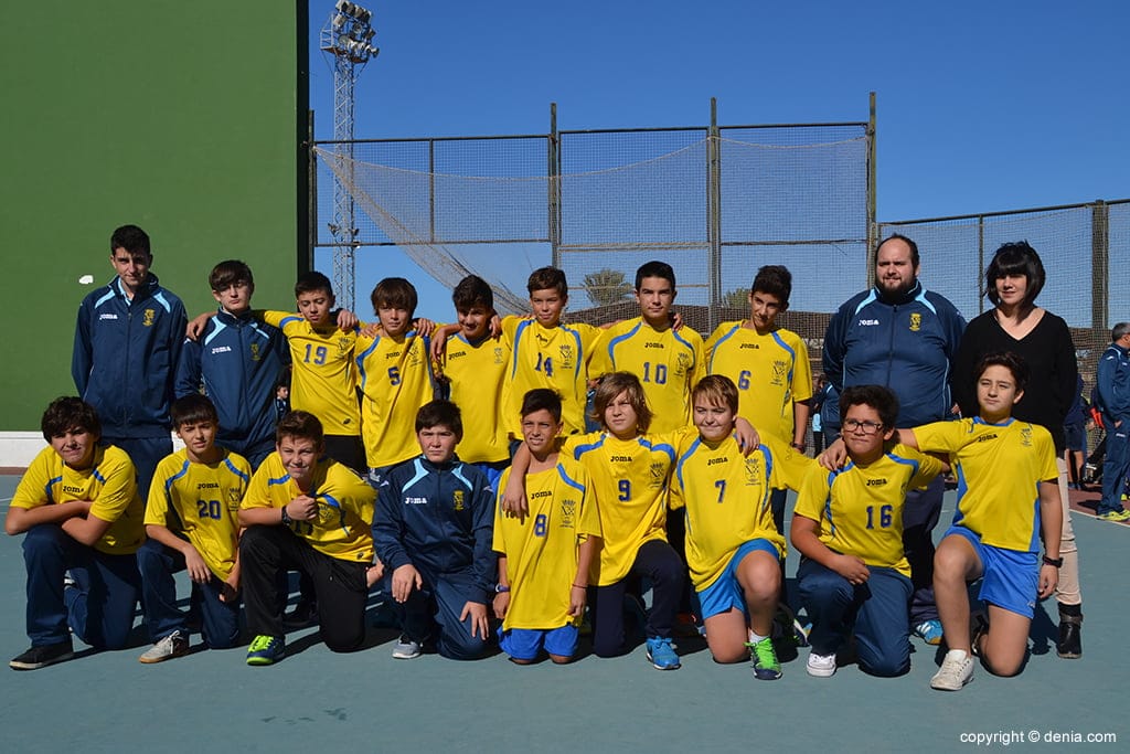 Equipo Infantil del CB Garbi Dénia