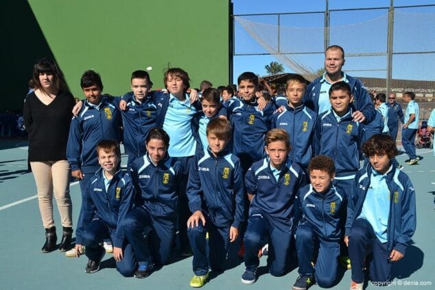 equipo infantil em futbol sala