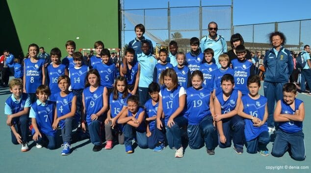 equipos benjamines em denia basquet