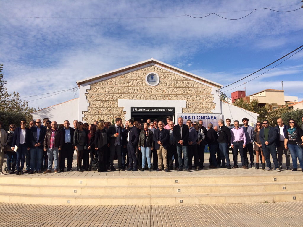 Inauguración de la Fira Marina Alta En Els Cinc Sentits en Ondara