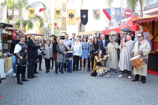 Éxito de convocatoria en el segundo fin de semana de Feria en Ondara 5 inauguracion del mercado medieval de ondara