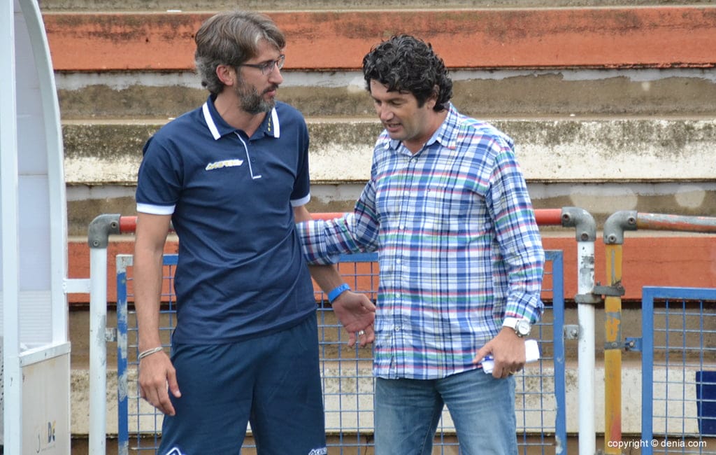 Jesus Moratal junto a Juan Carlos Signes