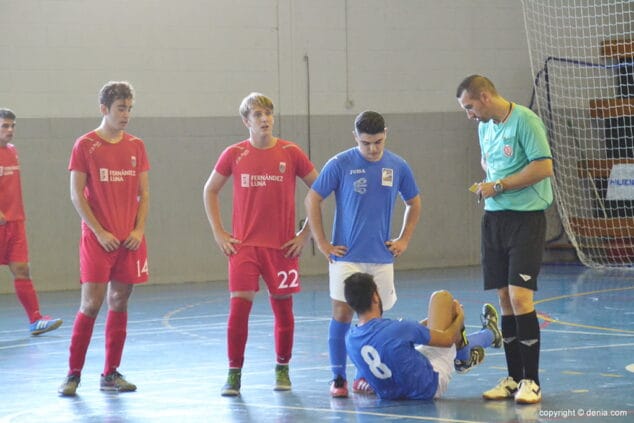 jugadores del paidos durante un partido de liga