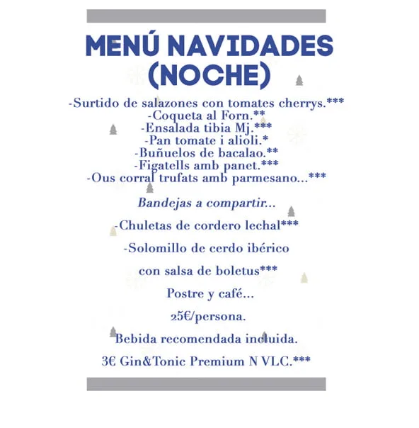 Menús de empresa 2016 de Miguel Juan 2 menu navidades noche miguel juan