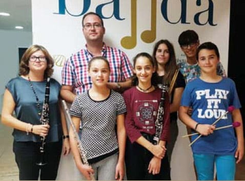 Nuevos músicos en la Banda de Dénia