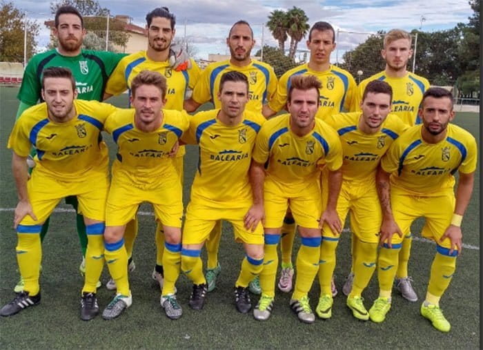 El CD Dénia despejó todas las dudas goleando al At Alginet (0-6) 2 Once del CD Dénia en Alginet