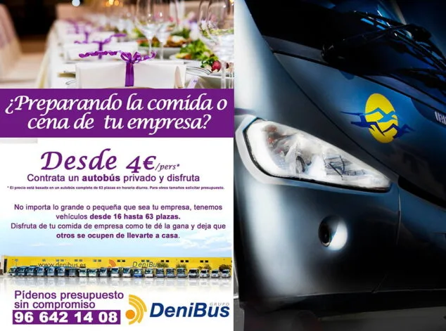 prepara tu cena de empresa denibus