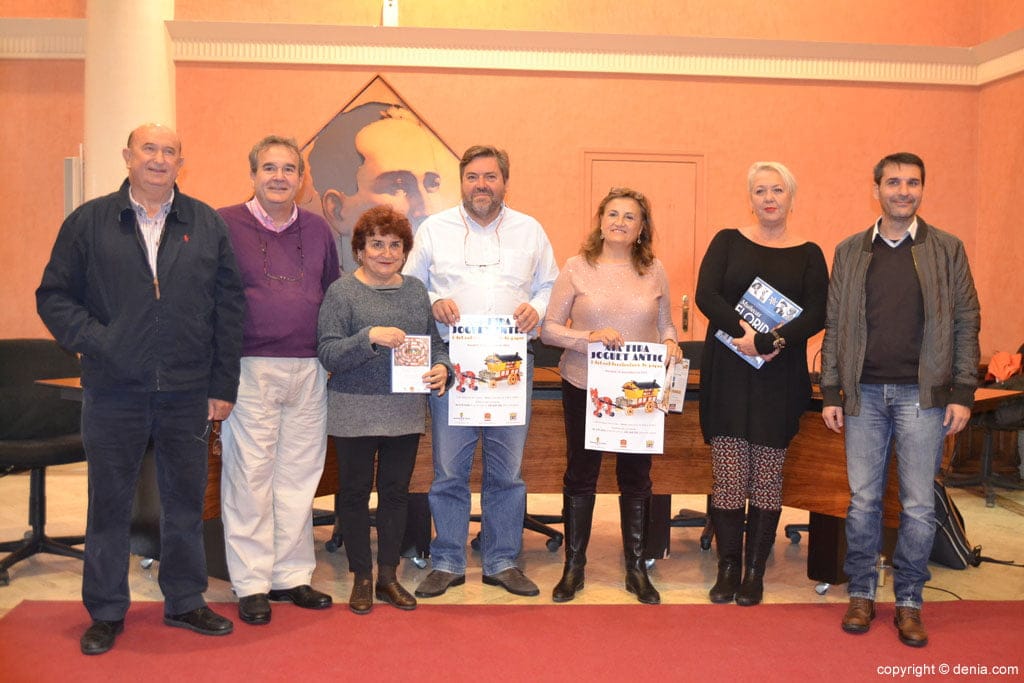 Presentación de los actos de la Feria del Juguete de Dénia
