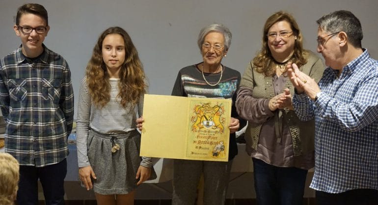 Reconocimiento a Rosa Espí