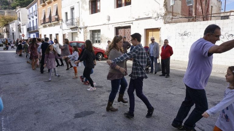 Silvia y Jaume bailando