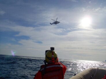 simulacro en marina de denia