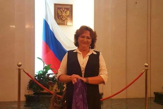 La ETC participa en un encuentro en la embajada rusa en Madrid 1 Svetlana Kaurtnova en la embajada rusa en España