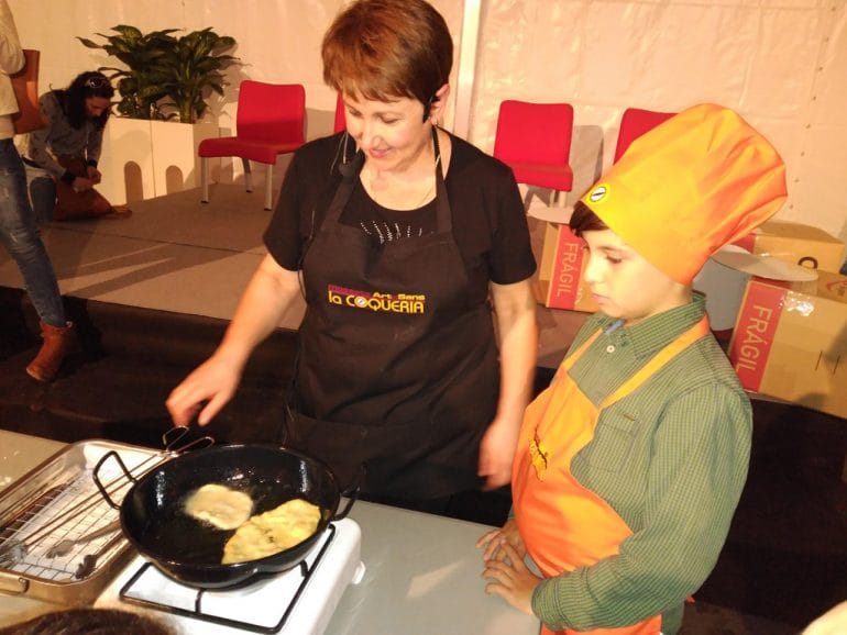 Talleres gastronómicos en la Fira Marina Alta