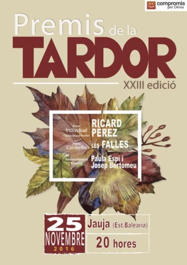 XXIII Premis de la Tardor