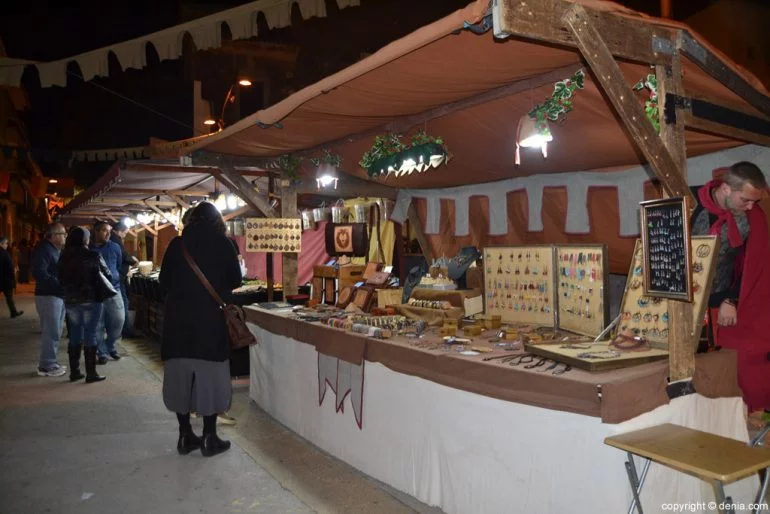 Mercado Medieval Dénia 2016 - Joyería artesanal