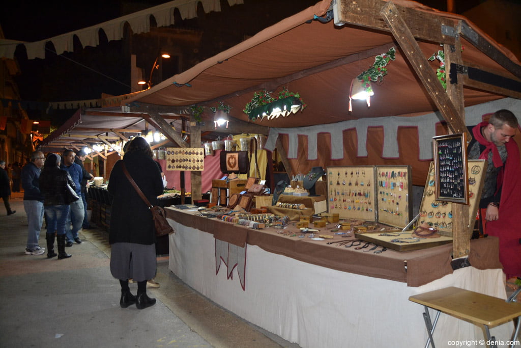 Mercado Medieval Dénia 2016 – Joyería artesanal