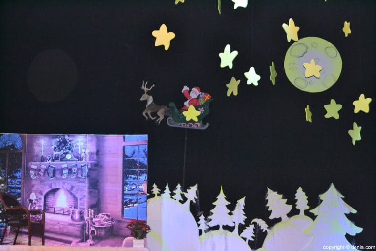 Presentación infantil Les Roques 2017 - Trineo de Papá Noel